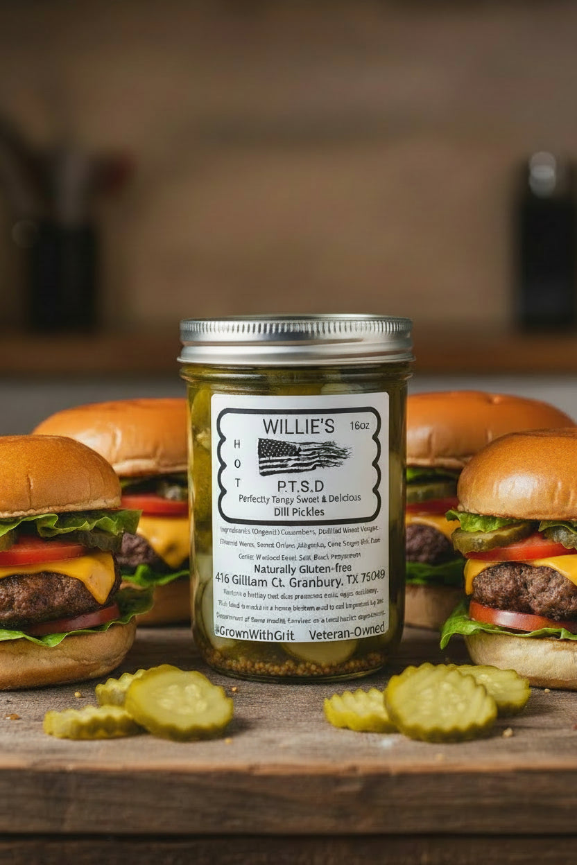 P.T.S.D. (Perfectly Tangy Sweet & Delicious) Pickles