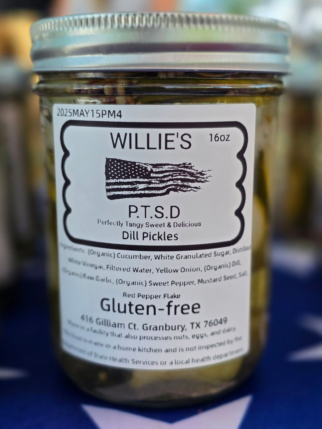 P.T.S.D. (Perfectly Tangy Sweet & Delicious) Pickles